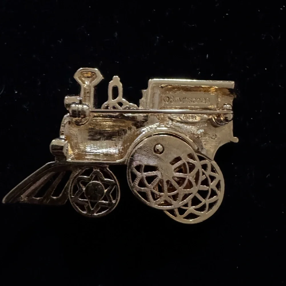 Train Brooch
